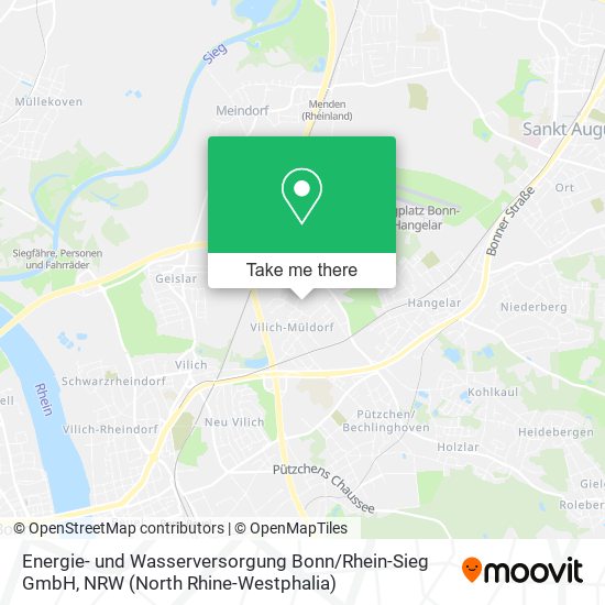 Energie- und Wasserversorgung Bonn / Rhein-Sieg GmbH map