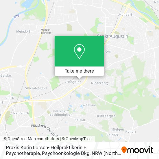 Praxis Karin Lörsch- Heilpraktikerin F. Psychotherapie, Psychoonkologie Dkg map