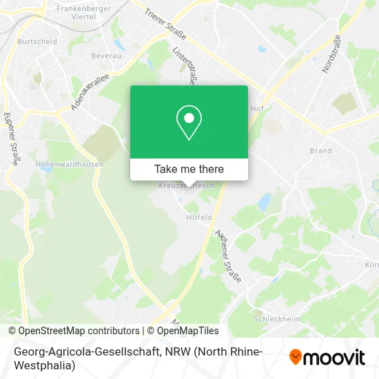 Georg-Agricola-Gesellschaft map
