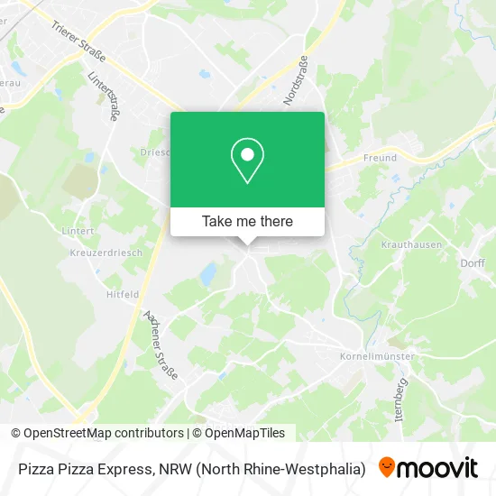 Карта Pizza Pizza Express