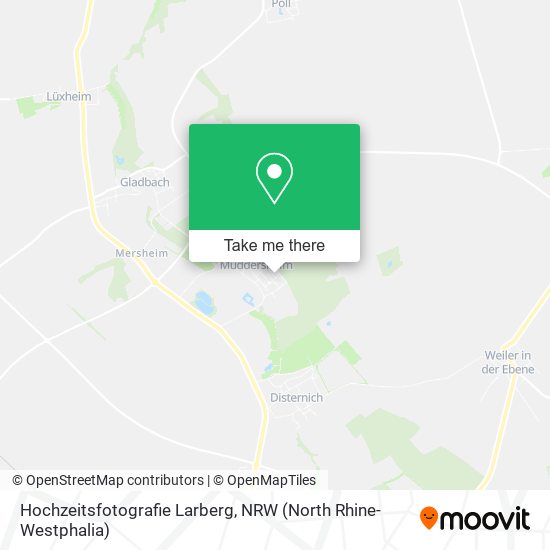 Hochzeitsfotografie Larberg map