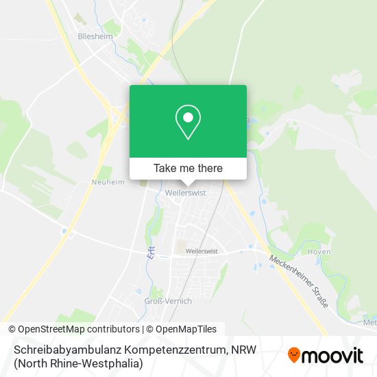 Schreibabyambulanz Kompetenzzentrum map