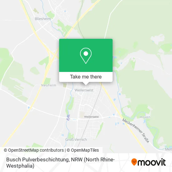 Карта Busch Pulverbeschichtung