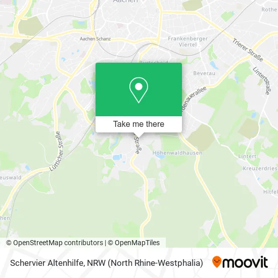 Карта Schervier Altenhilfe