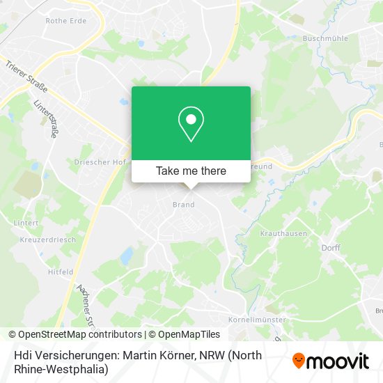 Hdi Versicherungen: Martin Körner map