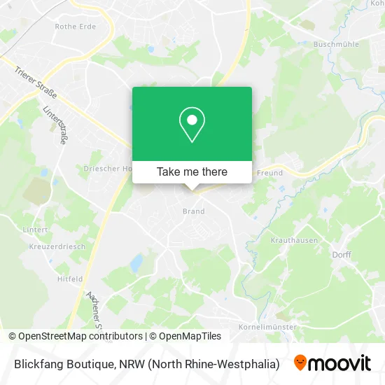Blickfang Boutique map