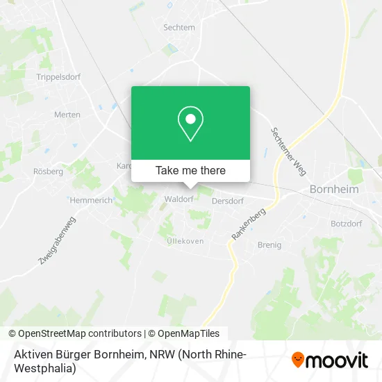 Карта Aktiven Bürger Bornheim