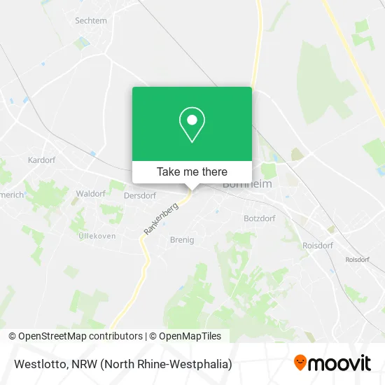 Westlotto map