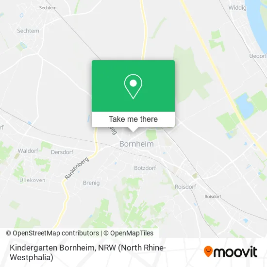 Карта Kindergarten Bornheim