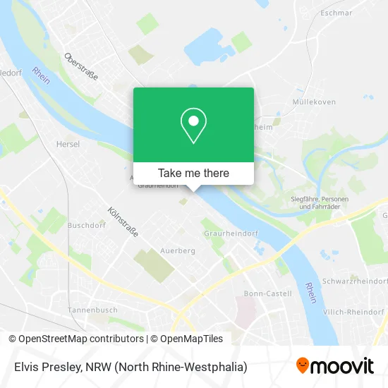 Карта Elvis Presley