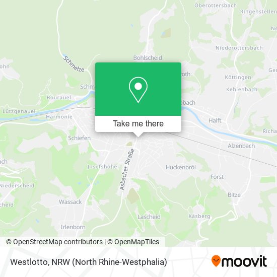 Westlotto map