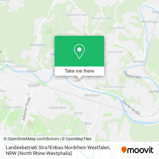 Landesbetrieb Stra?Enbau Nordrhein Westfalen map