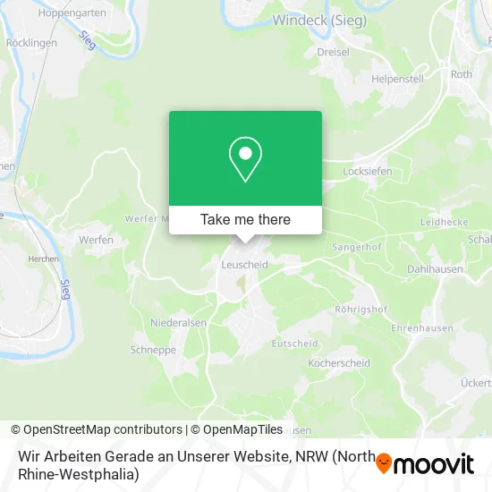 Карта Wir Arbeiten Gerade an Unserer Website