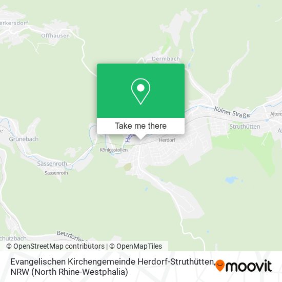Карта Evangelischen Kirchengemeinde Herdorf-Struthütten