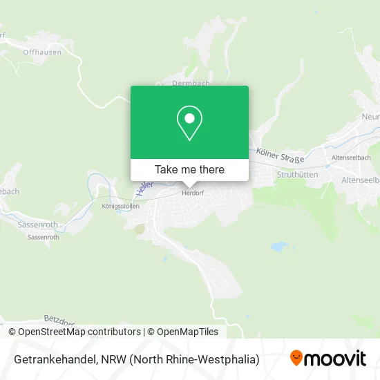 Карта Getrankehandel