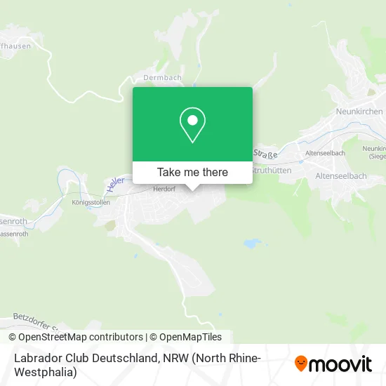 Карта Labrador Club Deutschland