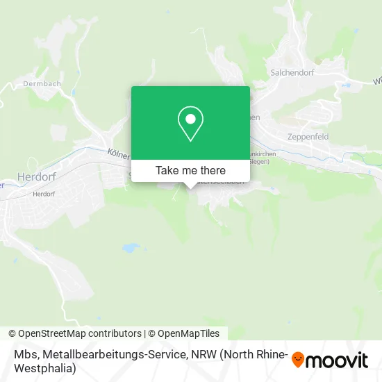 Карта Mbs, Metallbearbeitungs-Service