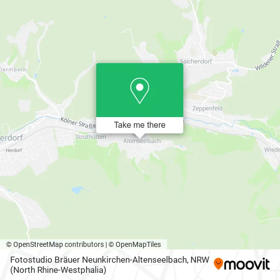 Карта Fotostudio Bräuer Neunkirchen-Altenseelbach
