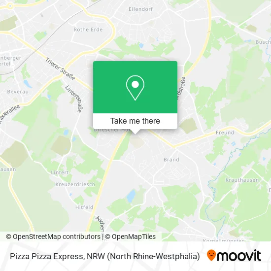 Карта Pizza Pizza Express