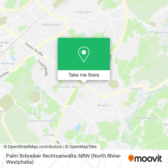 Карта Palm Schreiber Rechtsanwälte