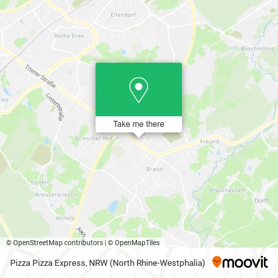 Карта Pizza Pizza Express