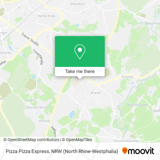 Карта Pizza Pizza Express