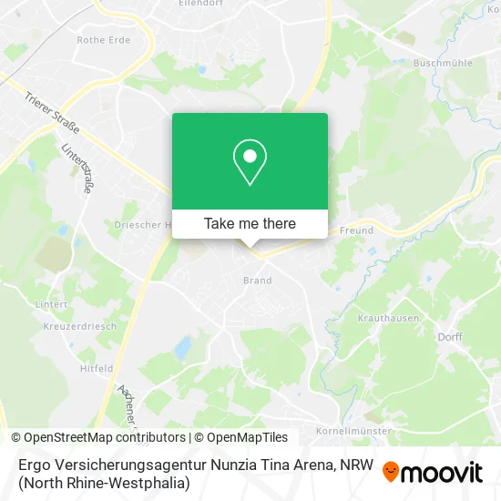Карта Ergo Versicherungsagentur Nunzia Tina Arena