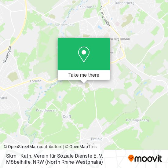 Skm - Kath. Verein für Soziale Dienste E. V. Möbelhilfe map