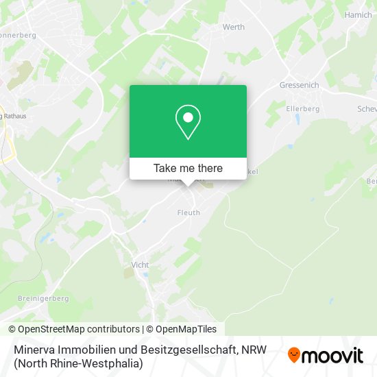 Minerva Immobilien und Besitzgesellschaft map