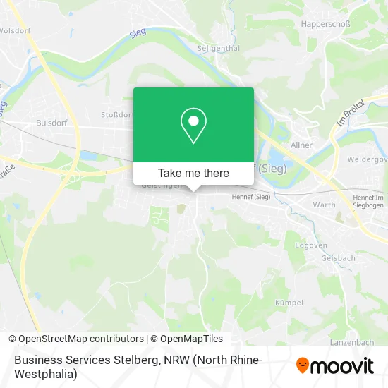 Business Services Stelberg map
