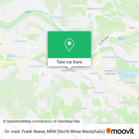 Карта Dr. med. Frank Reese