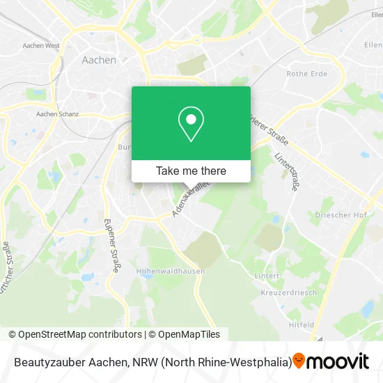 Карта Beautyzauber Aachen