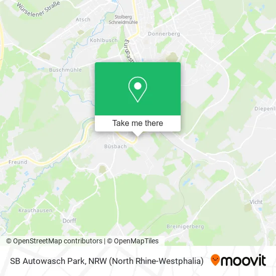 Карта SB Autowasch Park