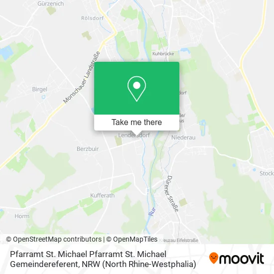 Карта Pfarramt St. Michael Pfarramt St. Michael Gemeindereferent