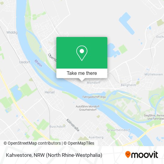 Kahvestore map