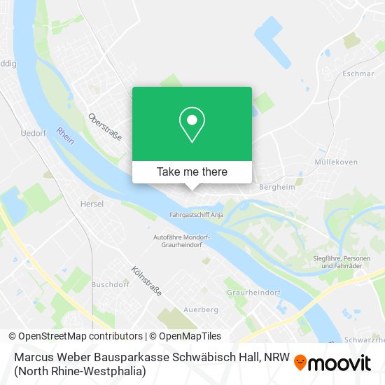 Marcus Weber Bausparkasse Schwäbisch Hall map