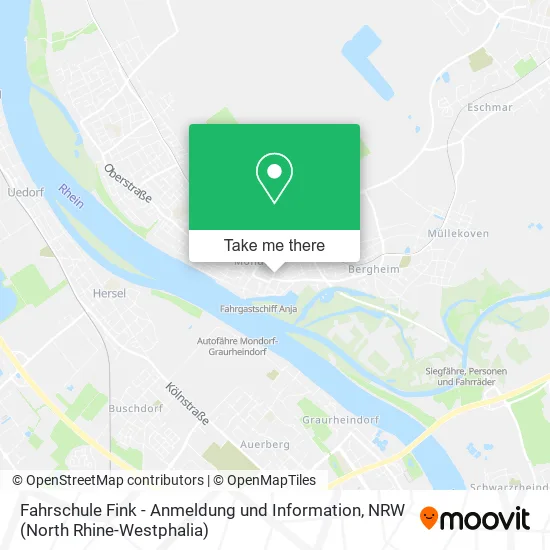 Карта Fahrschule Fink - Anmeldung und Information