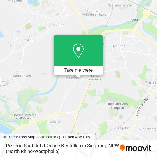 Карта Pizzeria Saat Jetzt Online Bestellen in Siegburg