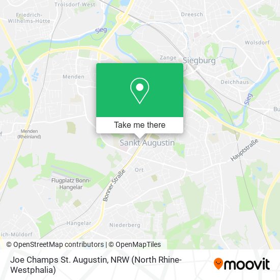 Joe Champs St. Augustin map