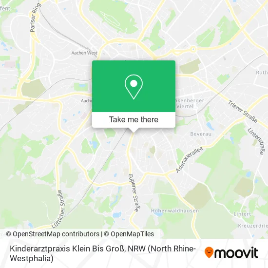 Карта Kinderarztpraxis Klein Bis Groß