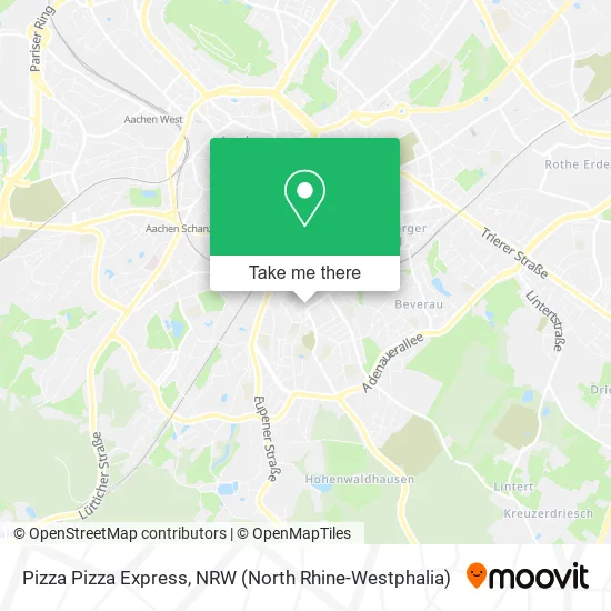 Карта Pizza Pizza Express