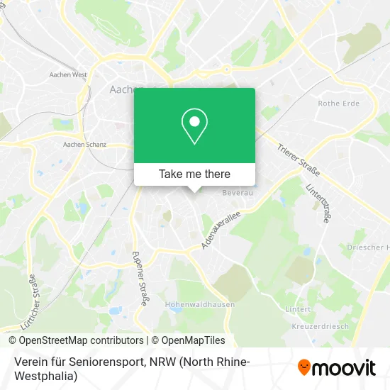 Карта Verein für Seniorensport