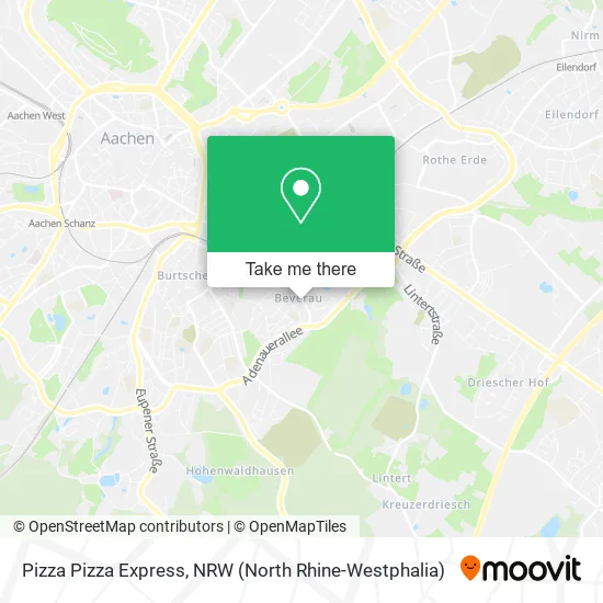Карта Pizza Pizza Express