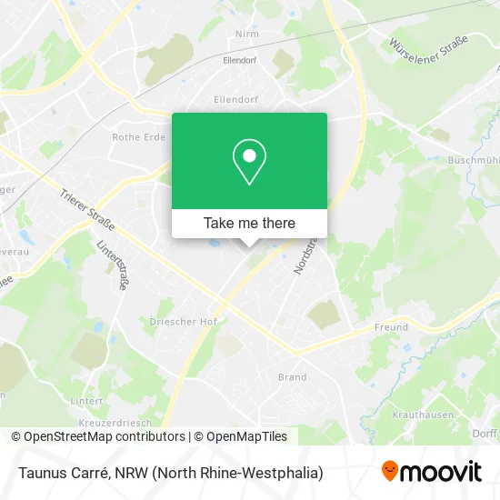 Карта Taunus Carré