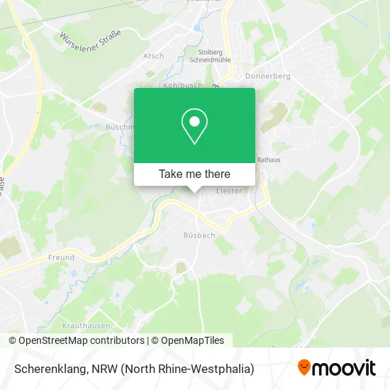 Карта Scherenklang