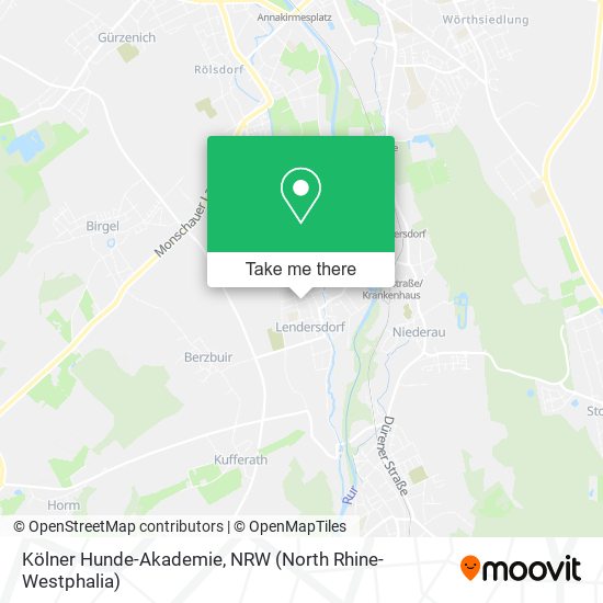 Kölner Hunde-Akademie map