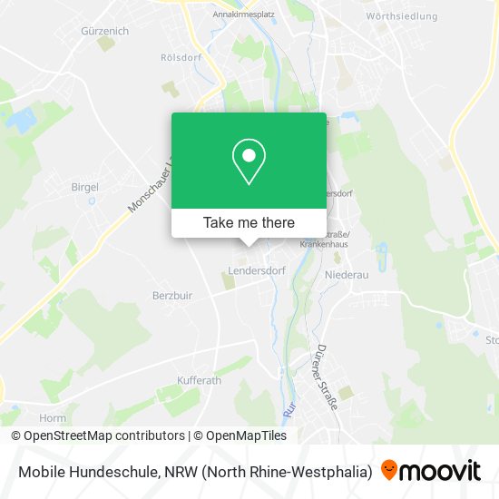 Mobile Hundeschule map