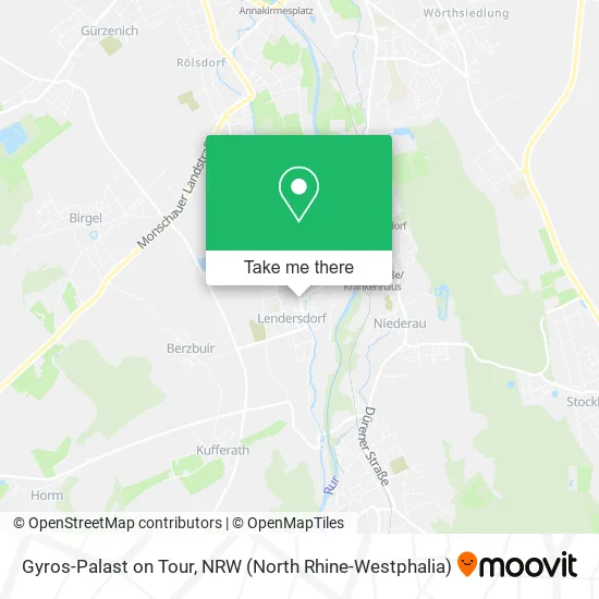 Карта Gyros-Palast on Tour