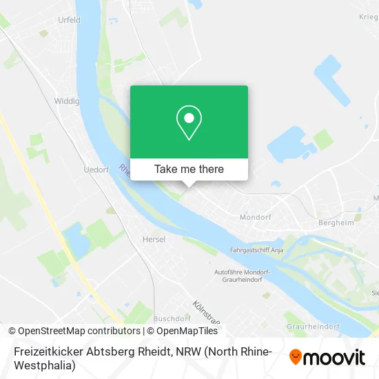 Карта Freizeitkicker Abtsberg Rheidt