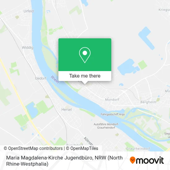 Maria Magdalena-Kirche Jugendbüro map